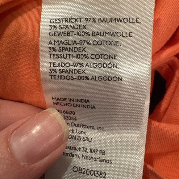 Anthropologie Coral Puff-Sleeve Wrap Top - Picture 8 of 8